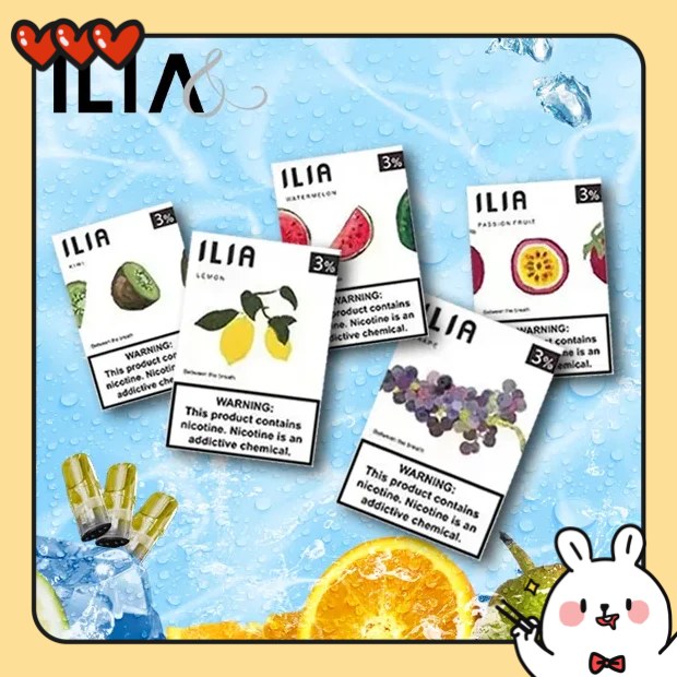 ILIA煙彈推薦 ilia電子煙煙彈 3顆裝 原廠正品 電子